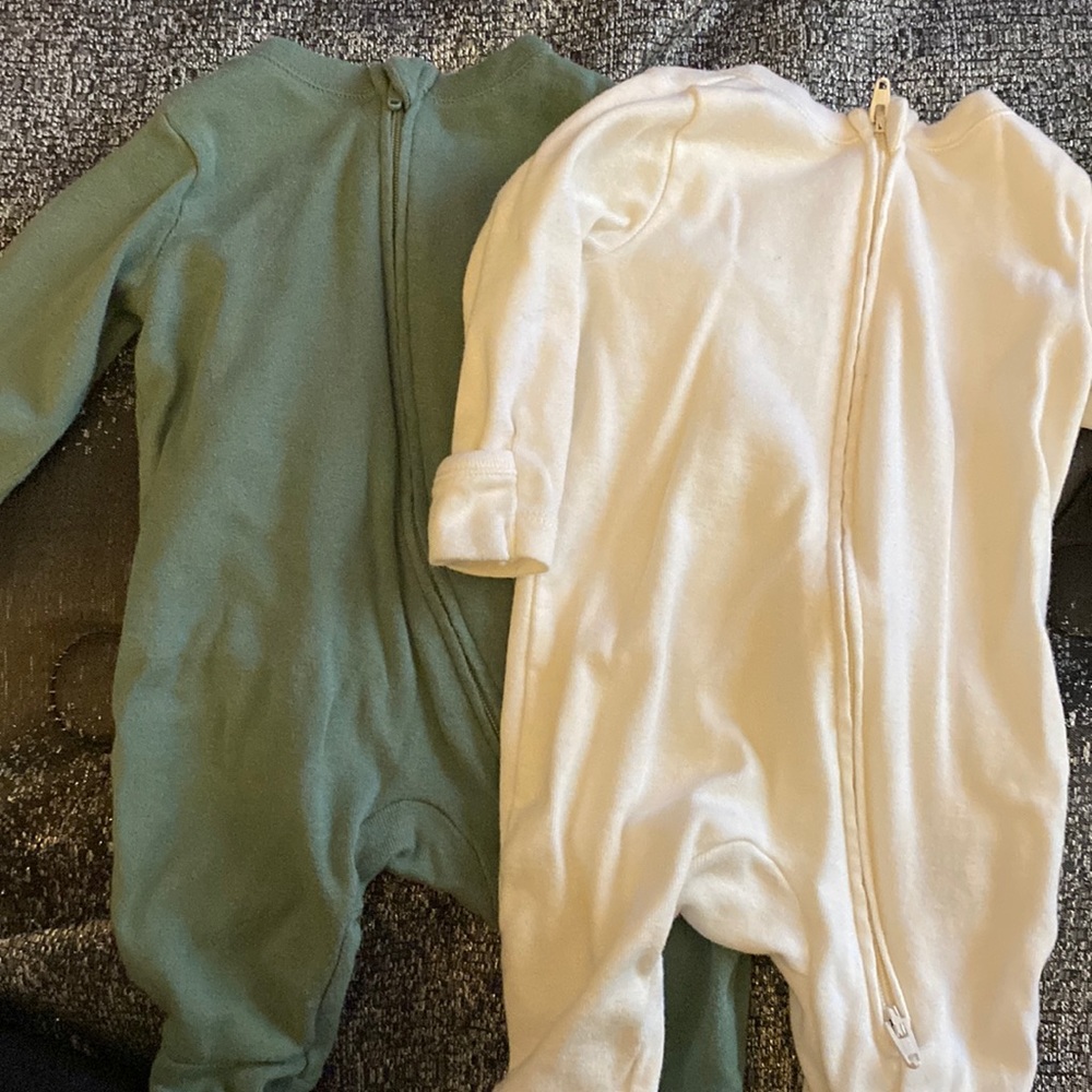 Old Navy Preemie sleepers
